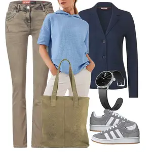 Outfit met Sportschoenen CECIL, CECIL, Sportief sweatshirt CECIL "Outfit voor de herfst"