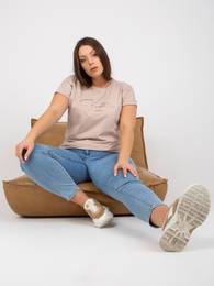 T-shirt-RV-TS-7775.66P-beige