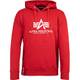 ALPHA INDUSTRIES Basic Hoody (L, red)