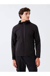 LCW Active Men's Standard Fit Hooded Raincoat