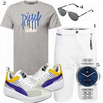 outfit mit Bela Majica Tom Tailor "Priložnostna oblačila"