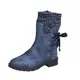 schneestiefel winterstiefel damen damen winterschuhe boots schneestiefel wintersneaker damen gefüttert schuhe damen gefüttert wasserdichte schuhe damen winterstiefel （B043Blue, EU38)