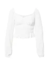 HOLLISTER Bluse weiß