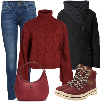 Kombinacije za zimu sa Crna Alife and Kickin "Božićni outfit"