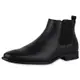 VAN HILL Stylische Herren Chelsea Boots Business Schuhe Stiefel 126701 Schwarz 41