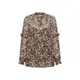 Recycelt: Chiffonbluse mit Rв€љВєschen