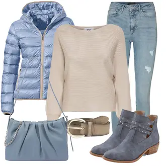 Freizeit Outfits Kate mit Grün Casual Gürtel Vanzetti "Freizeit Outfits"