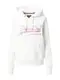 Superdry Sweater majica  orhideja bijela / svijetla bež