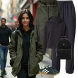 Outfits mit leichten Jacken image