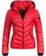 Marikoo Damen Übergangs-Jacke Steppjacke Kuala Rot Gr. M
