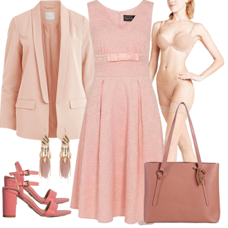 Outfit met A-lijn Jurk/Bevestigingsjurk/Jurk met Zak/Skaterjurk/Mouwloze Jurk/Strapless Jurk/Tweed jurk Voodoo Vixen "Avond outfit"