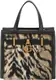 Guess Bergen 2 Compartment Mini Tote tiger