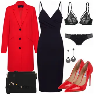 Party Outfits mit Rot VERO MODA "VERO MODA"