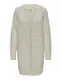 ONLY Damen Onlleise Freya Ls Open Cardigan KNT Strickjacke, Whitecap Gray, Medium