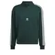 ADIDAS ORIGINALS Sweatshirt 'Adicolor 3-Stripes ' smaragd / weiß