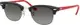 Ray-Ban Sonnenbrille schwarz / hellrot