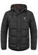 !Solid Denilson Herren Jacke Steppjacke Winterjacke gefüttert mit Kapuze, Größe:M, Farbe:Black (9000)