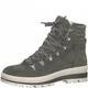 Tamaris Damen Stiefeletten, Frauen Schnürstiefeletten,lose Einlage,warm gefüttert,reißverschluss,Bootee,Booties,halbstiefel,Olive,38 EU / 5 UK