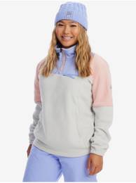 Light Grey Women's Fleece Sweatshirt Chloe Kim - Women