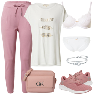 Outfit mit Rosa Under Armour "Frühlings Outfit"
