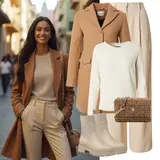 Černé, Hnědé Gumové Kotníkové Boty Outfity image