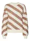 VERO MODA Pullover creme / hellbraun