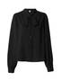 Schwarz Kariert Button Down Hemdblusen für Damen image