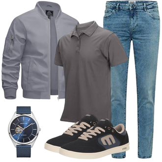 Outfit mit Leichte Jacke KEFITEVD "Herbst Outfits"