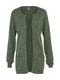 ICHI Feinstrickcardigan Marat tanne