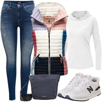 Retro Ski Outfit mit Grau Navahoo "Herbst Outfit für den Alltag"Look: Western, Indoor, Retro, Sportlich, Lagenlook, Premium, Nahtlos, Vintage, Coole, Glamourös, Preppy, Moderne, Ski, Segeln