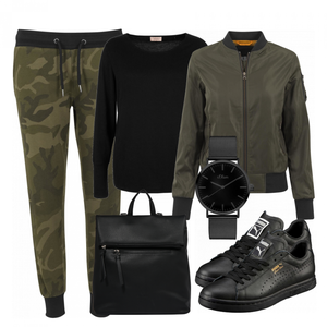 Camouflage Hosen kombinieren