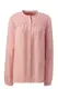 Ausgestellte Leinenbluse, Damen, Größe: L Normal, Pink, by Lands'''' End, Sanfte Röte Leinen
