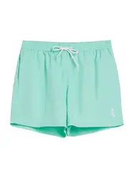 Bershka Badeshorts türkis / weiß
