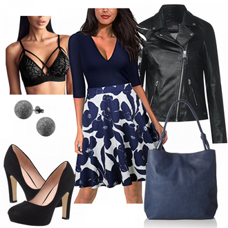 Outfit mit Schwarz CECIL "Sammy"