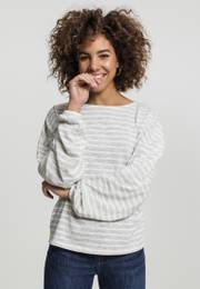 Dmsk oversize pulovr s pruhy edo/bl