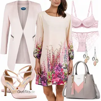 Elegante Outfits Satin mit Rosa Hochfrontpump/Schuh Hochzeit/T-steg Pumps/Vintage Pumpe/Spangenschuh/Slingpump/Bequemer Pump/Mary Jane Schuh/Spangenpump Duosheng & Elegant "Eleganter Look"
