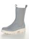 Stiefelette mit großzügigem Elasteinsatz Studio W Hellblau
