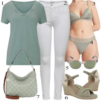 Summer outfits for chubby "popolna oblačila"
