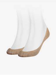 Set of two pairs of women's socks in beige Underwea - Ladies