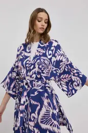Kimono mornarsko modra barva