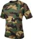 Bundeswehr Tropen T-Shirt mit Deutschlandfahnen und Klettstreifen Farbe Woodland Größe 6 = M