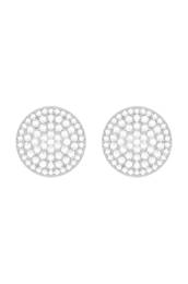 Posrebreni uhani Microsetting