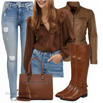 Elegante Outfits mit Grau Jeans Only "Elegantes Herbst Outfit"