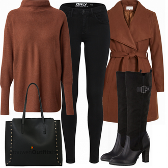Winter Outfits met rood ESPRIT "Mooie winter look"