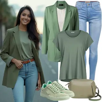 Schlichte Outfits "Cooles Alltagsoutfit"