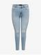 Svtle modr dmsk skinny dny ONLY CARMAKOMA Willy
