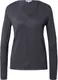 Tom Tailor Dames trui BASIC V-NECK regular fit Antraciet 3XL V Hals Volwassenen