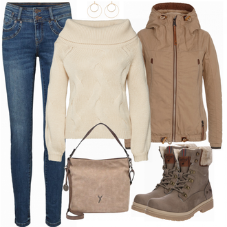 Outfit "casualbeigh"