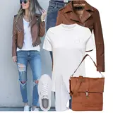 Hnědé Bundy Outfity image