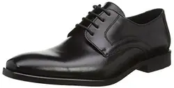 LLOYD Herren schuh Danville, Schlichter Business-Halbschuh, Schwarz, 48.5 EU